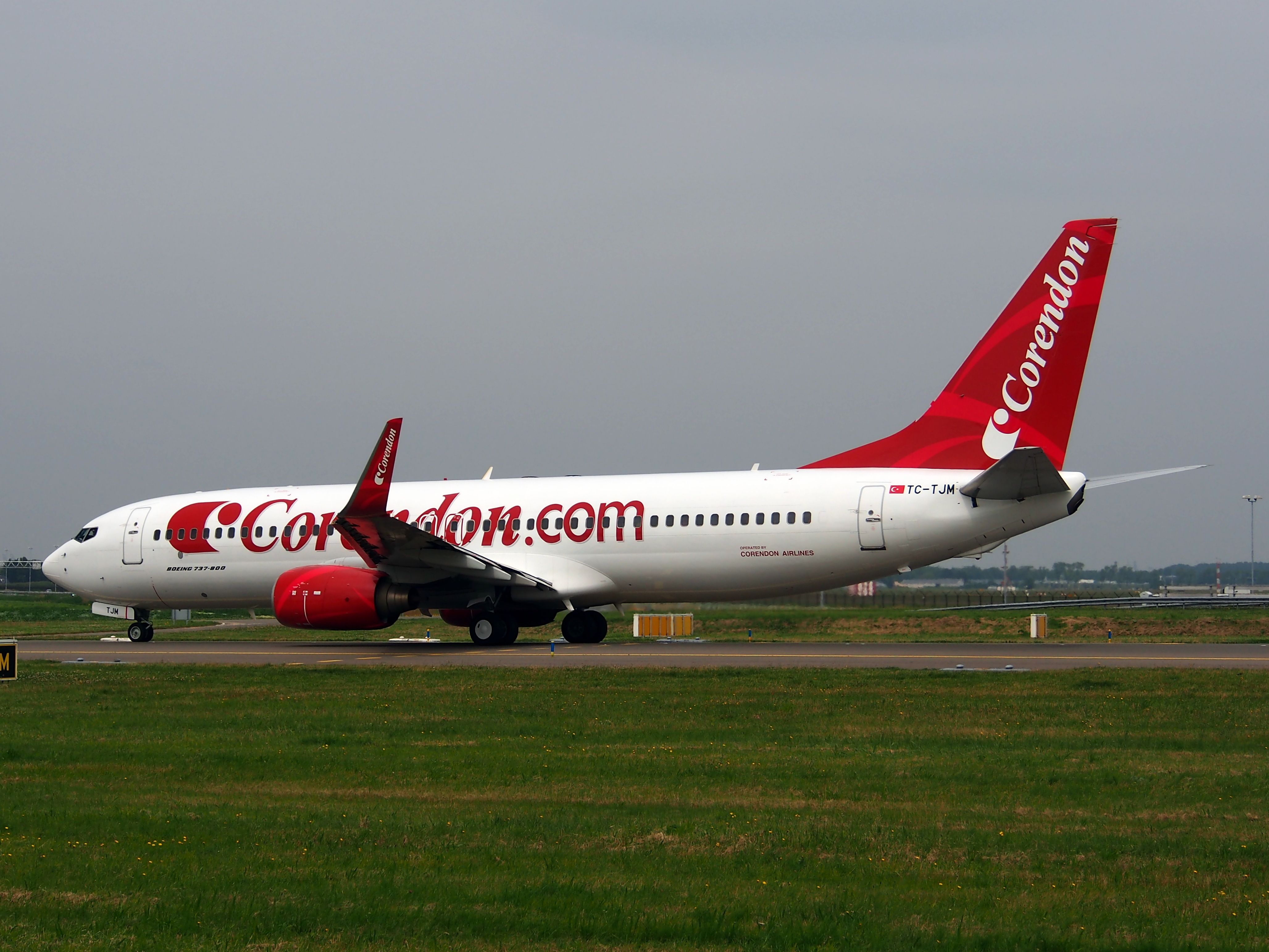 TC-TJM Corendon Airlines Boeing 737-8Q8(WL) - cn 28218, taxiing 13july2013 pic5