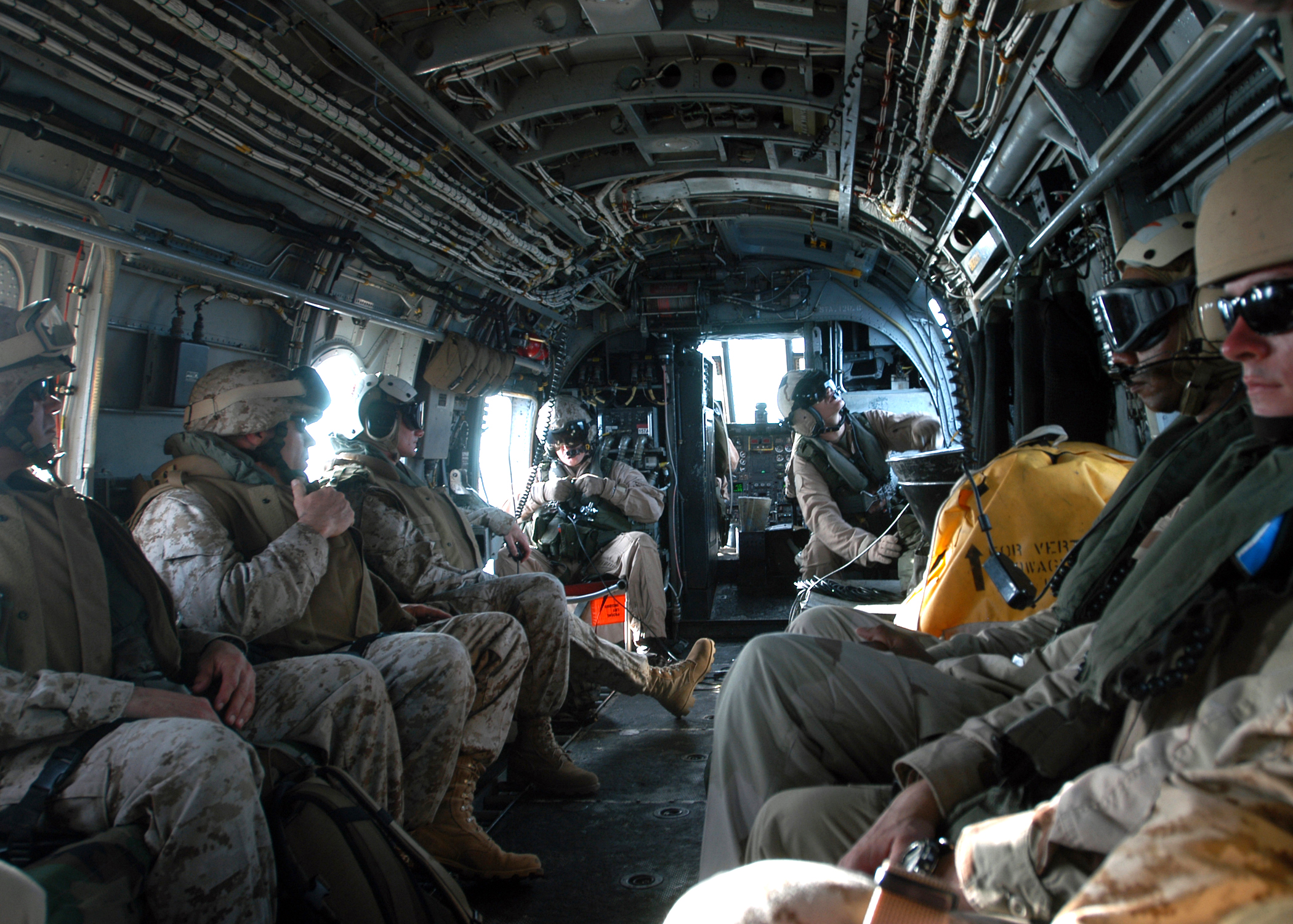 US Navy 050426-N-3557N-385 Marines take part in combined joint task force exercises conducted in Djibouti