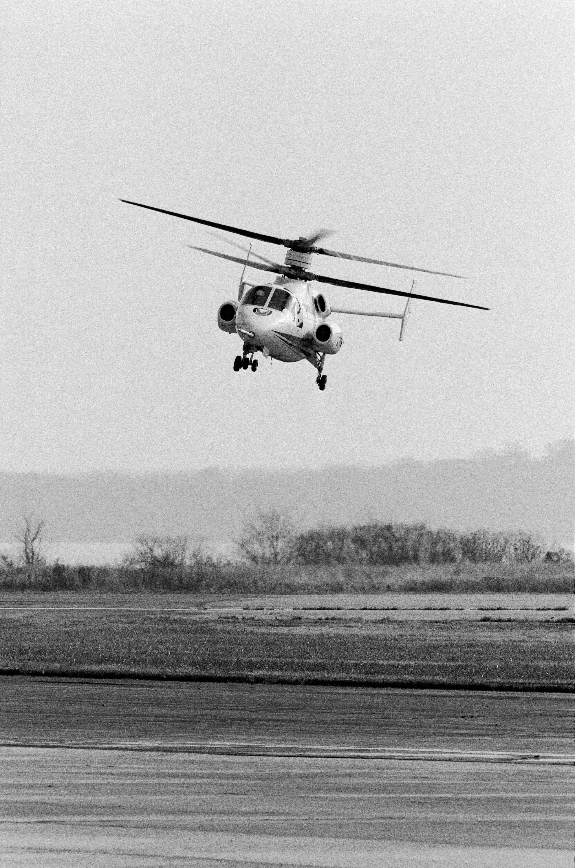 XH-59A helicopter in 1981 (1)