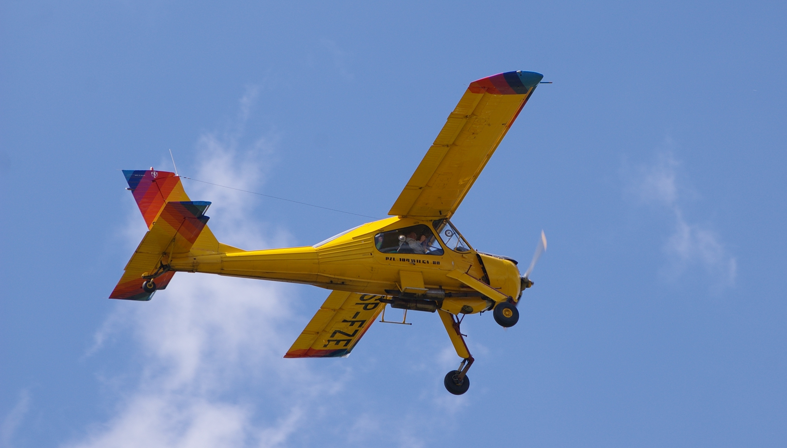 Yellow PZL-104 Wilga Góraszka