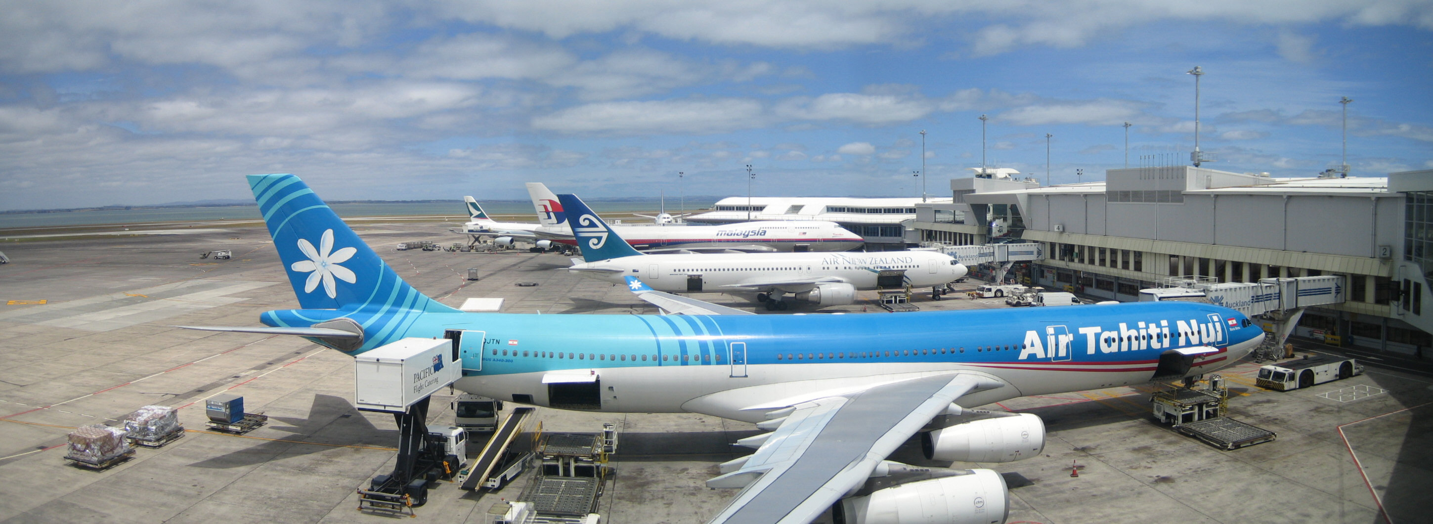 Aeroport. Auckland Pano