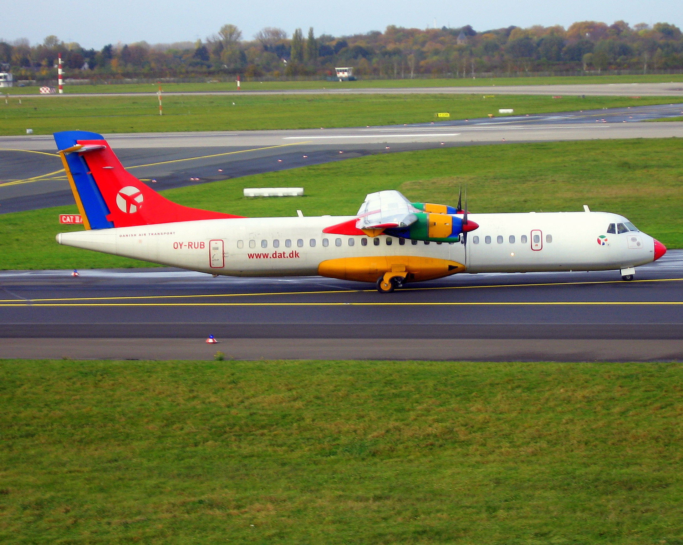 Danish Air Transport OY-RUB in DUS