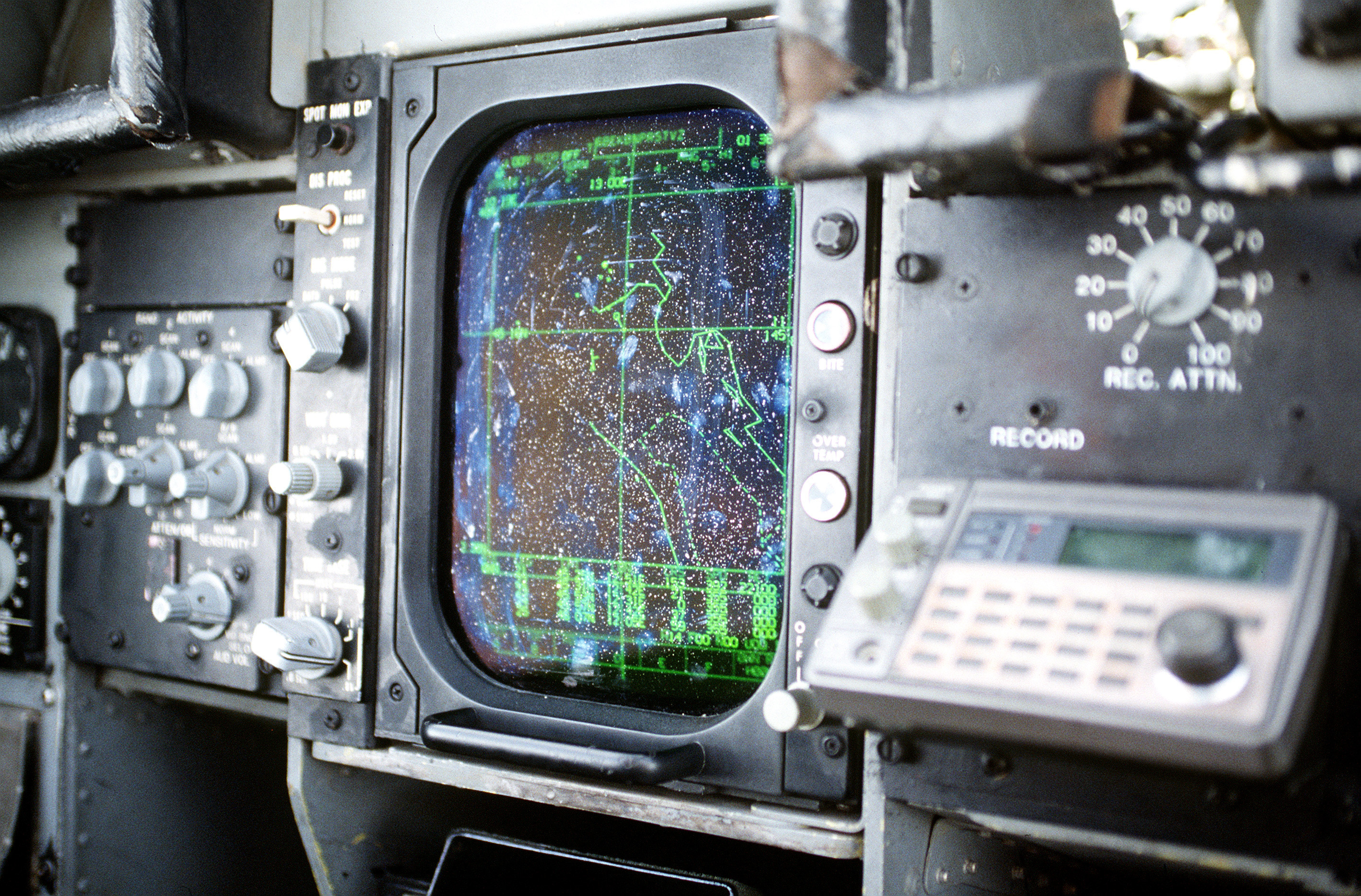 EA-6B Prowler SEAD screen
