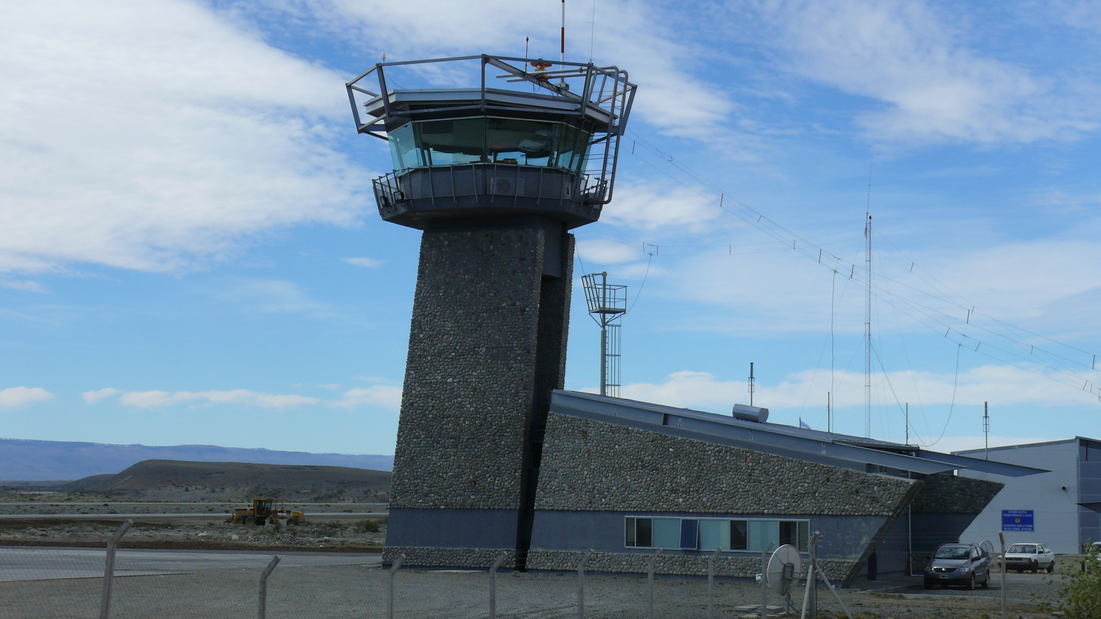 El Calafate airport control tower