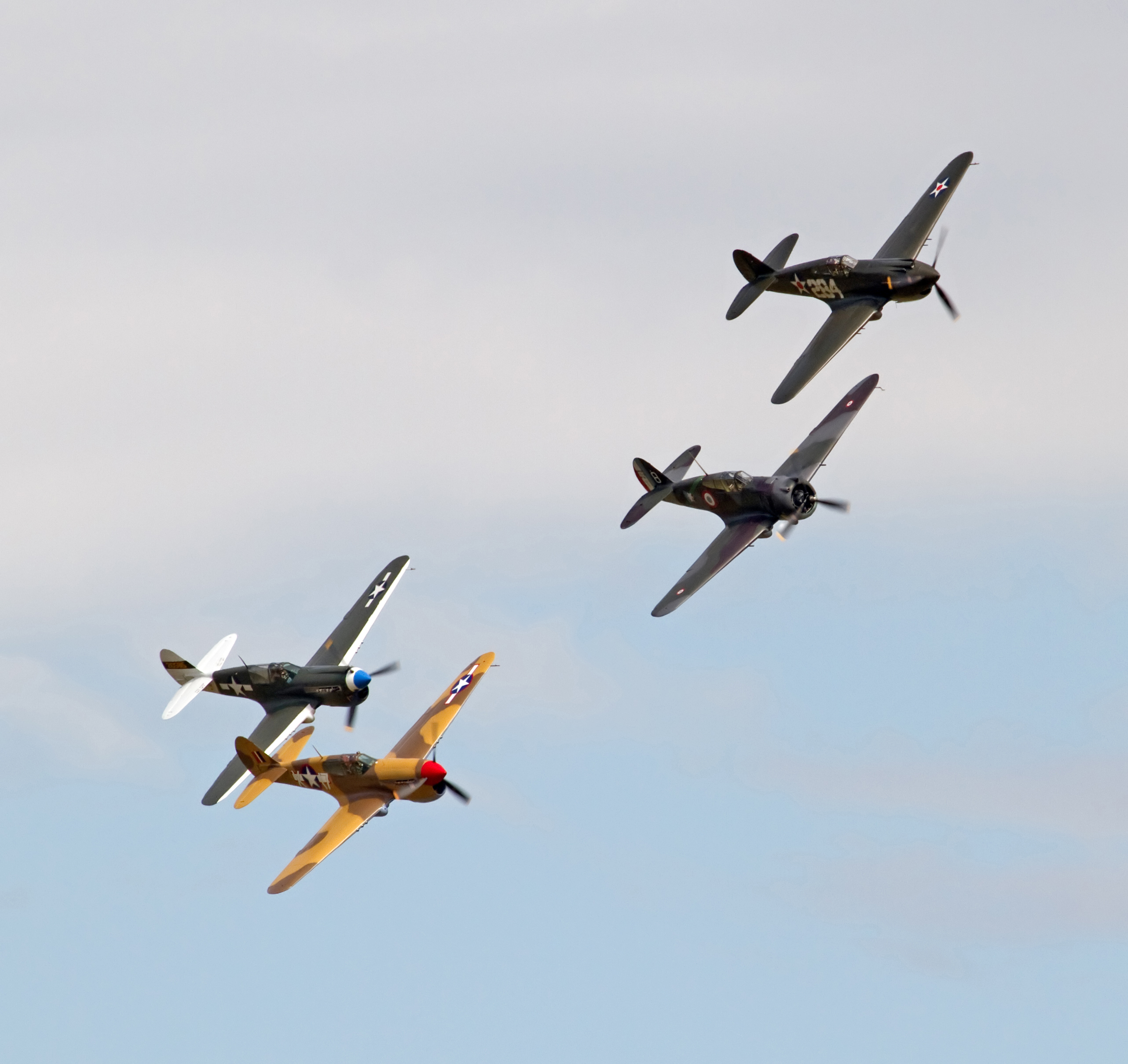 Four Curtiss Hawks (5923853420)