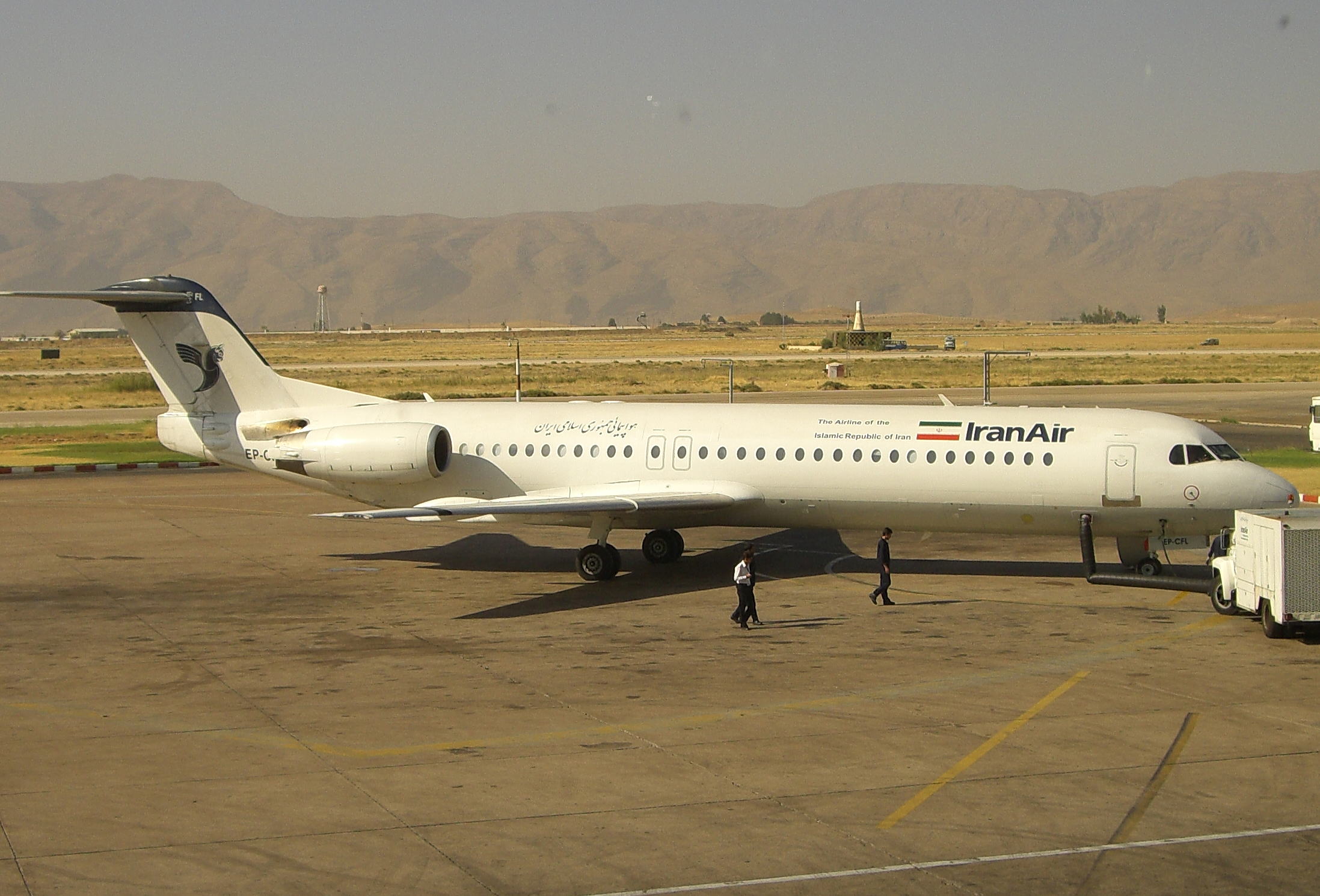Iranair Fokker 100A
