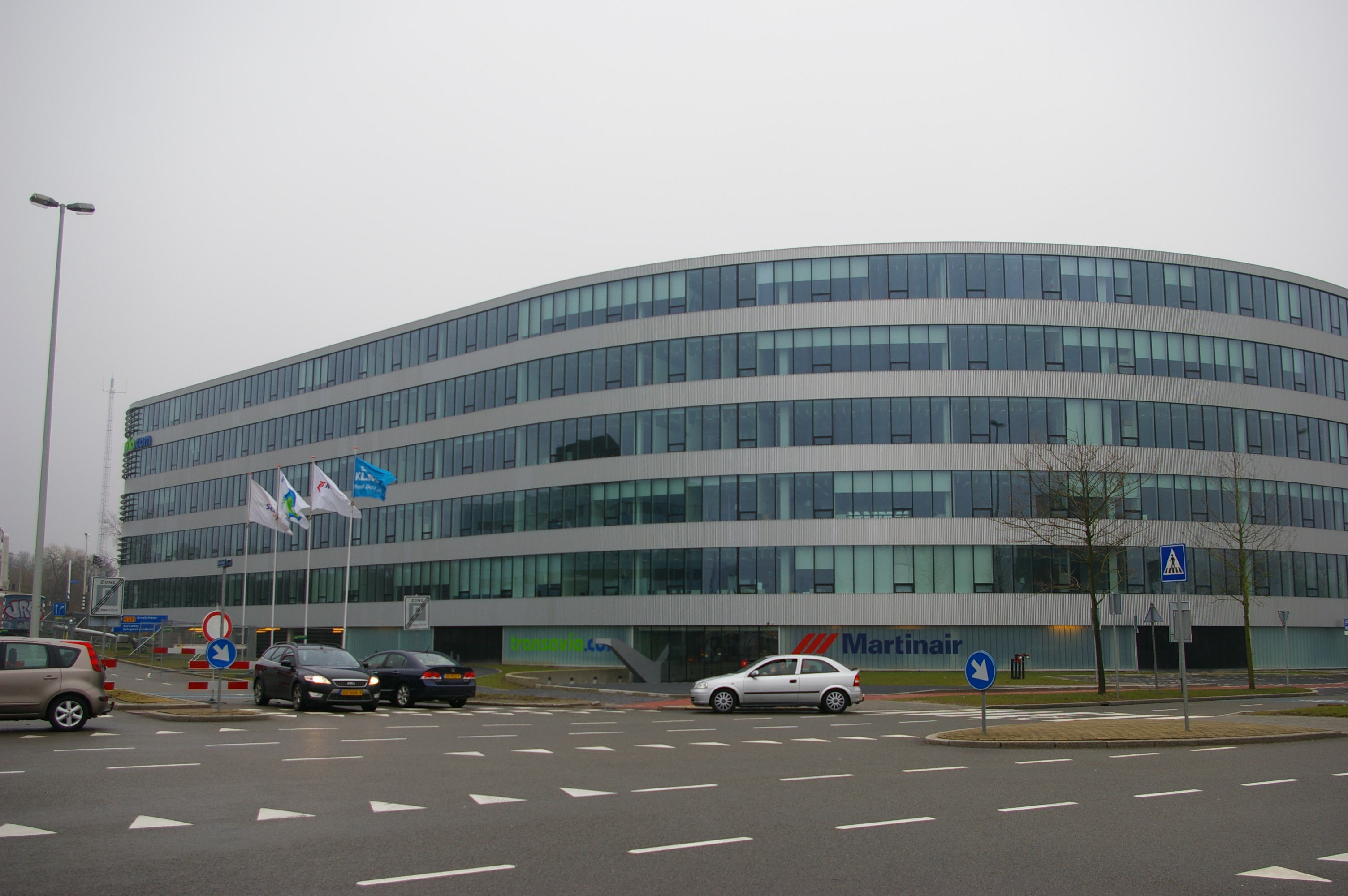 Martinair and Transavia offices Schiphol-Oost