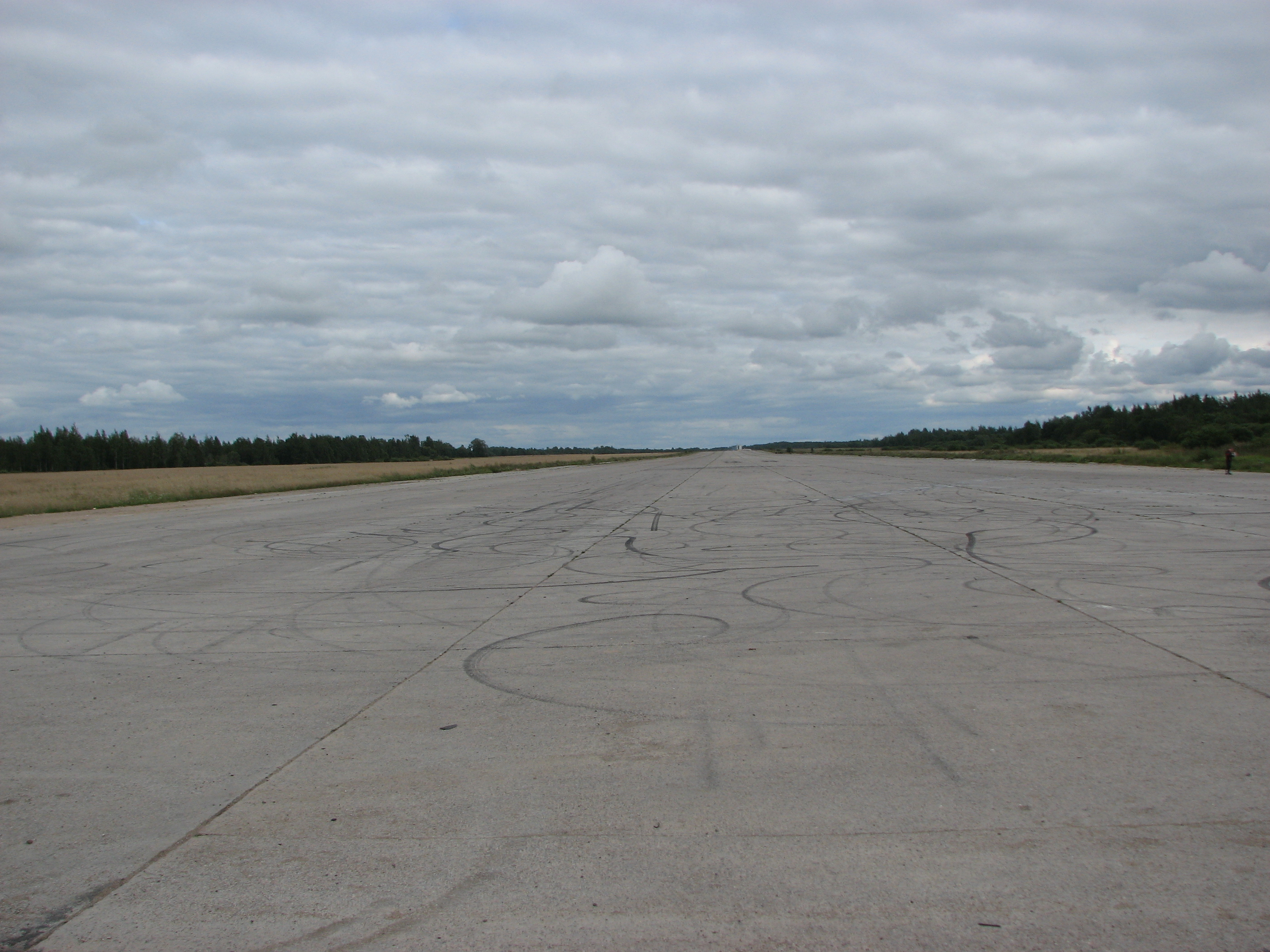 Military airport of USSR in Raadi 1