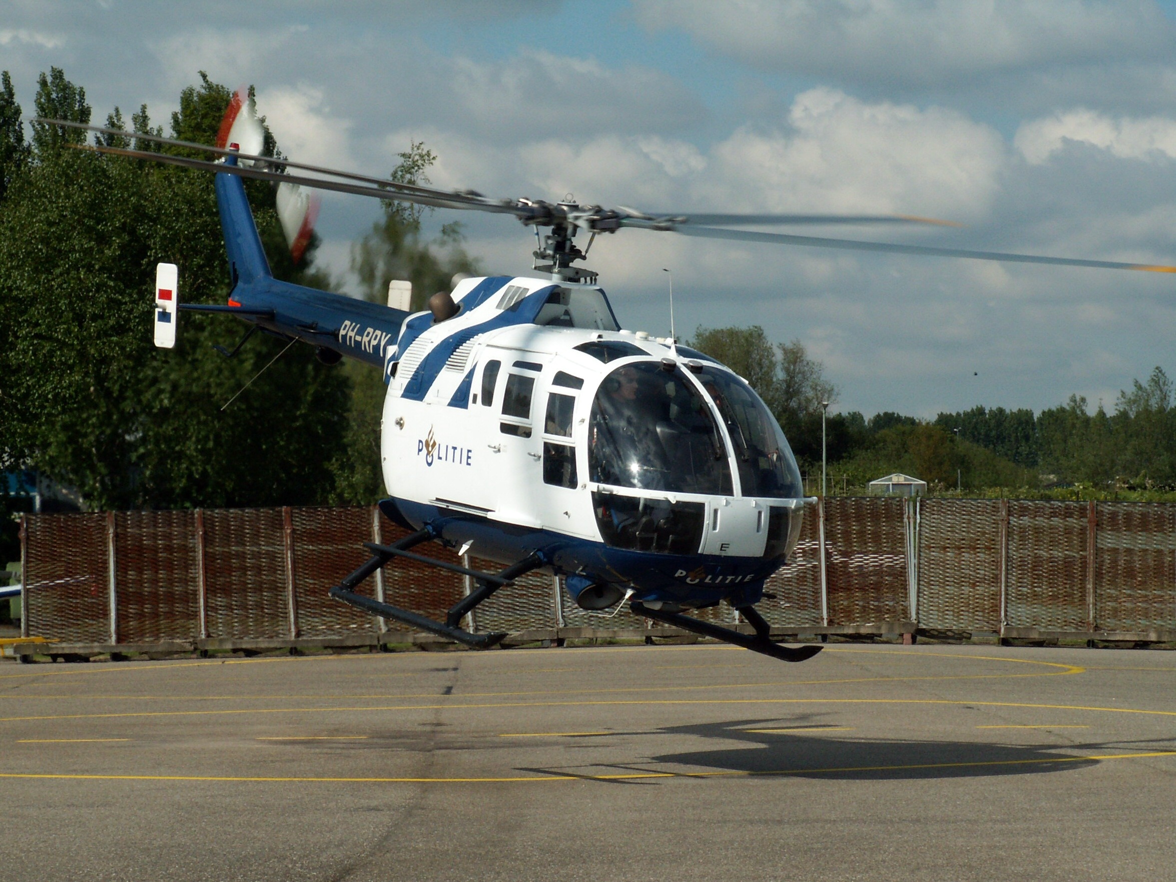Politie Luchtvaart Dienst Bolkov Bo105C PH-RPY TO pic2