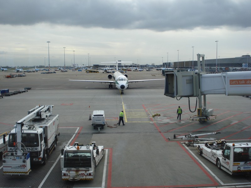 AMS airport
