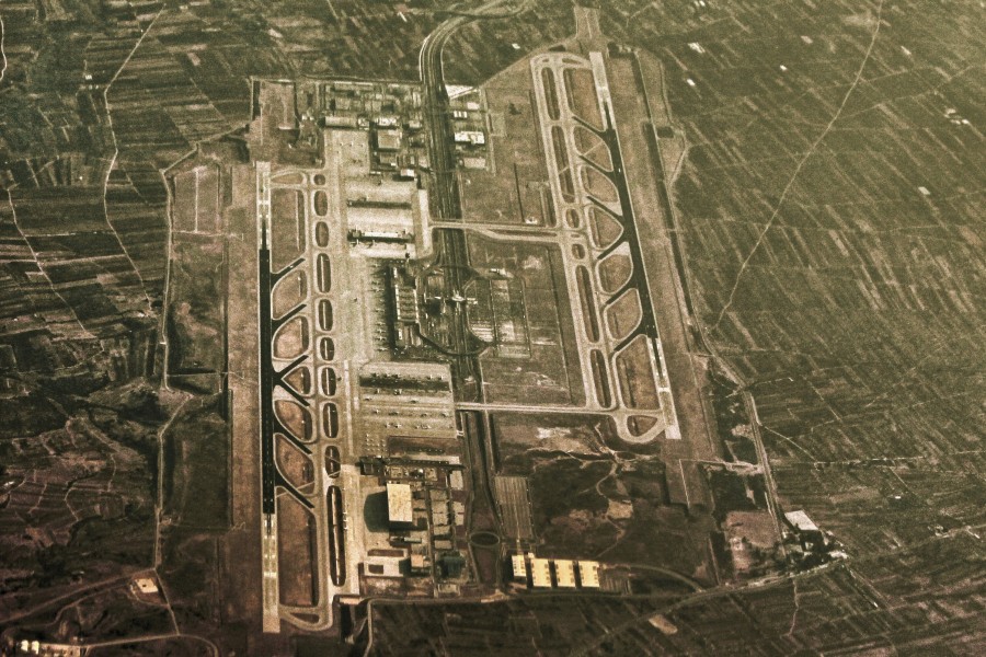 Athens Airport aerial view-2