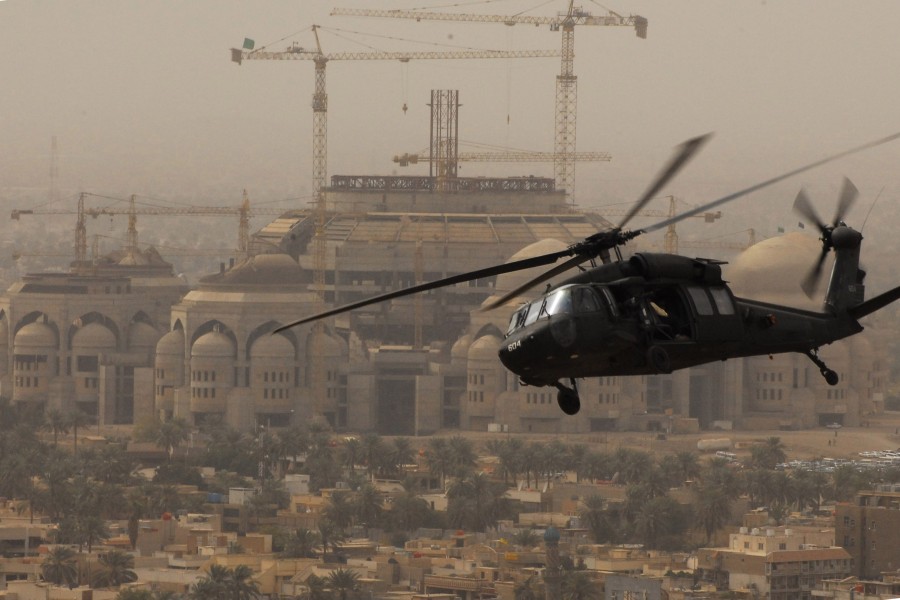 Flickr - The U.S. Army - Helicopter over Baghdad