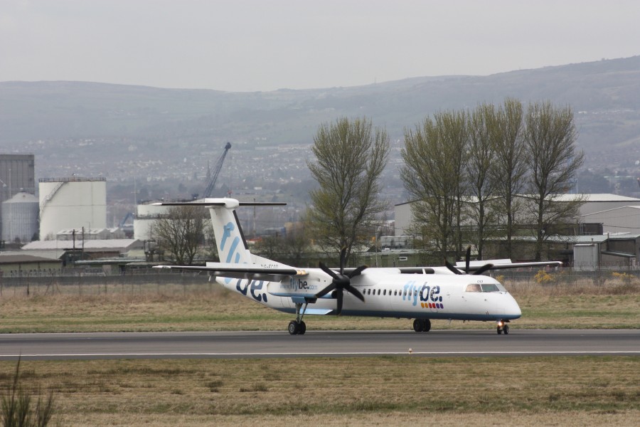 Flybe (G-ECOD), Belfast City Airport, April 2010 (02)
