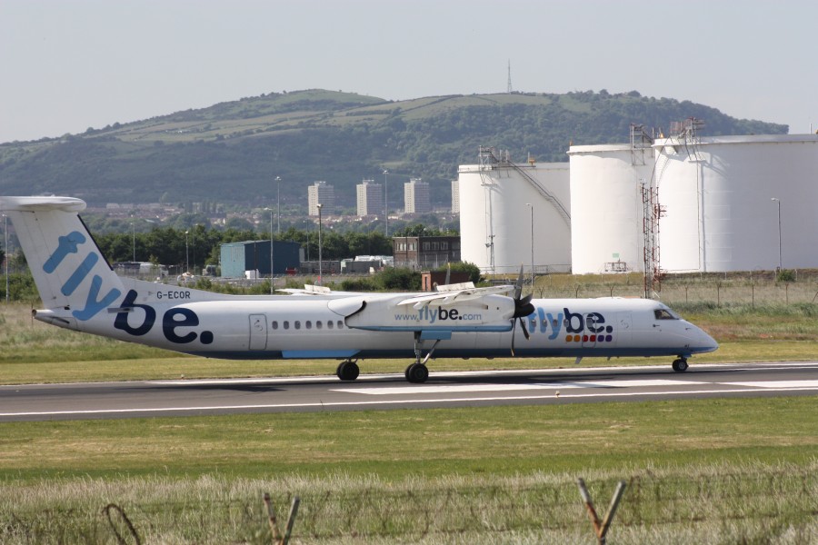 Flybe (G-ECOR), Belfast City Airport, June 2010 (05)