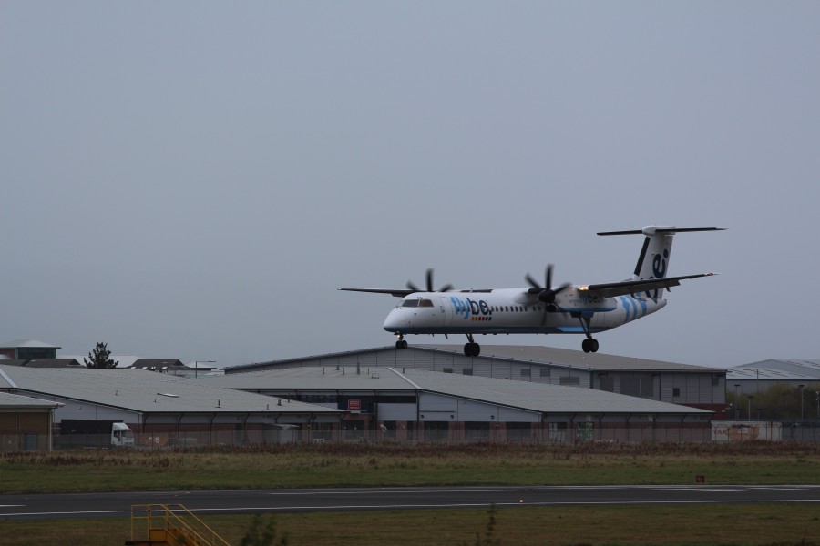Flybe (G-JECG), Belfast City Airport, November 2012 (01)