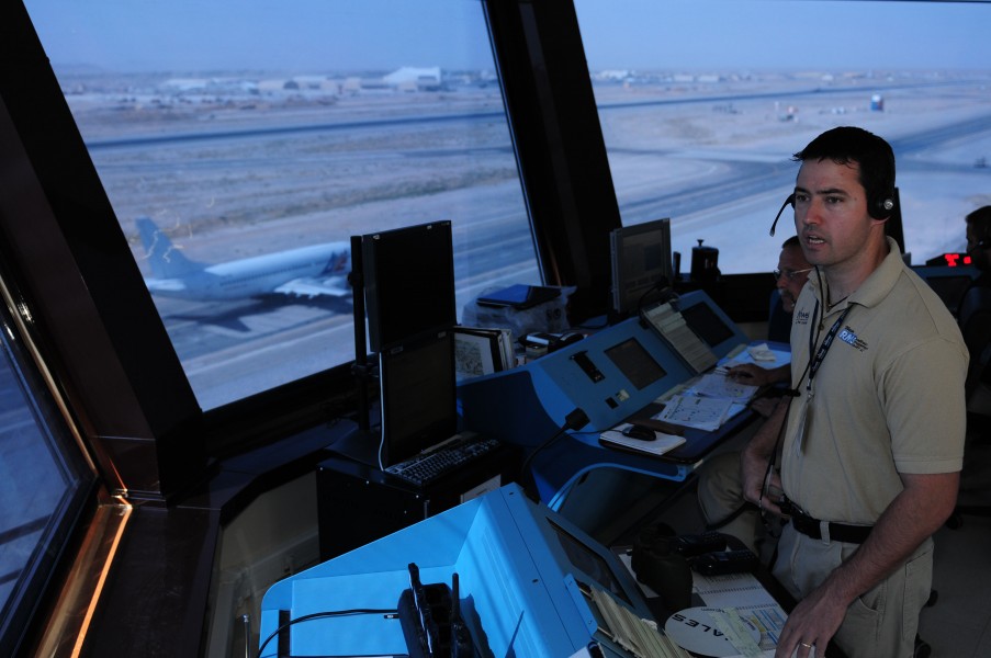Kandahar air control tower in 2010