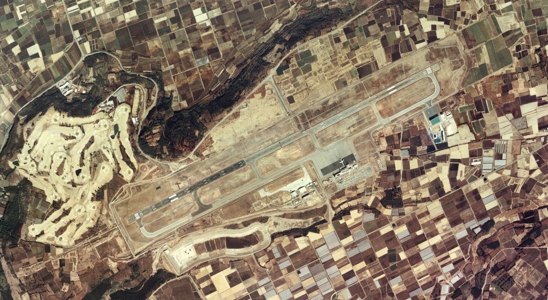 Kumamoto Airport Aerial photograph 1974