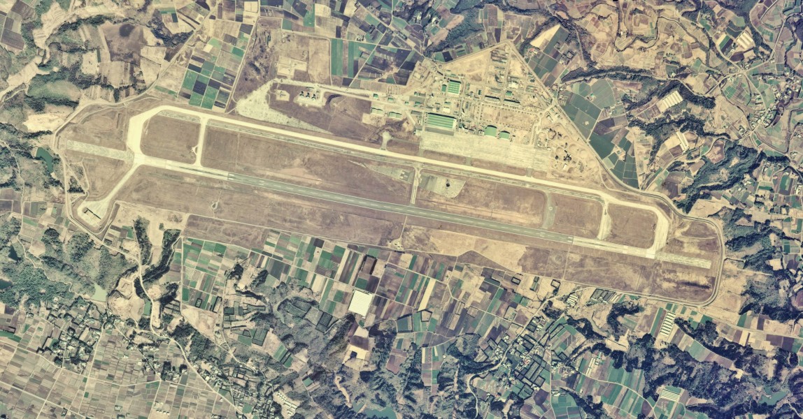 Nyutabaru Air Base Aerial Photograph