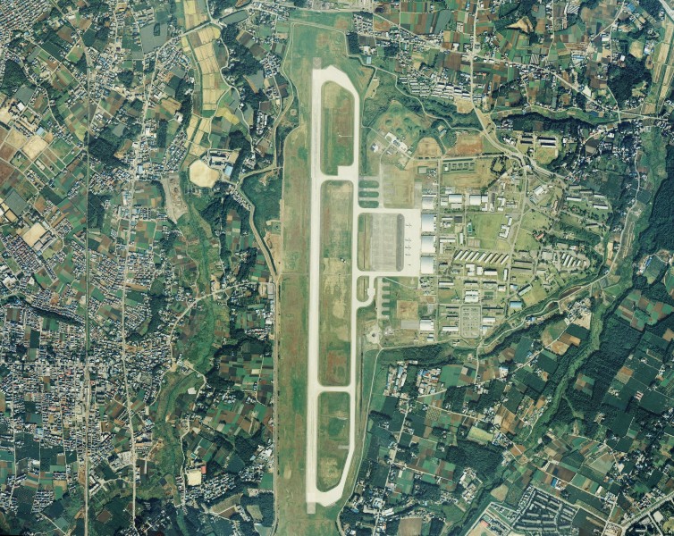 Shimofusa Aia Base Aerial photograph.1989