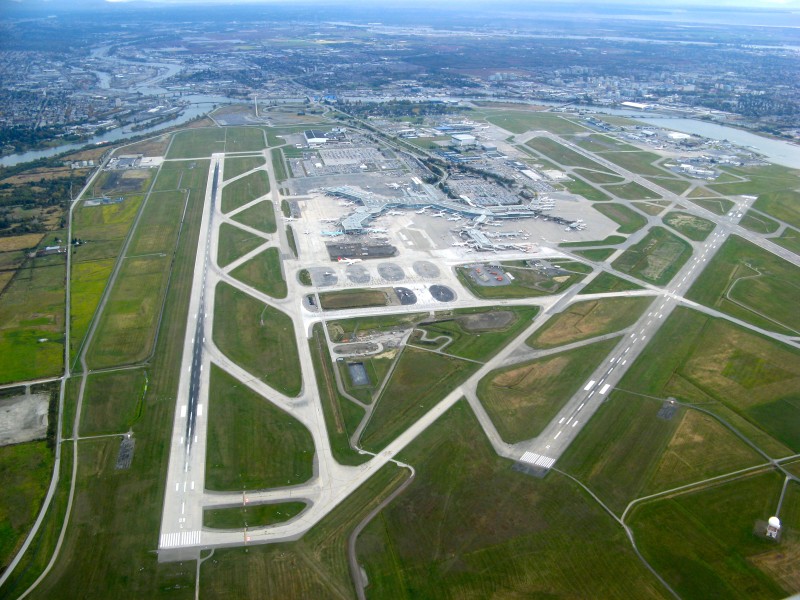 Vancouver International Airport Aerial