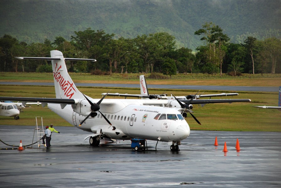 Vanuatu - ATR 42 at Port Vila