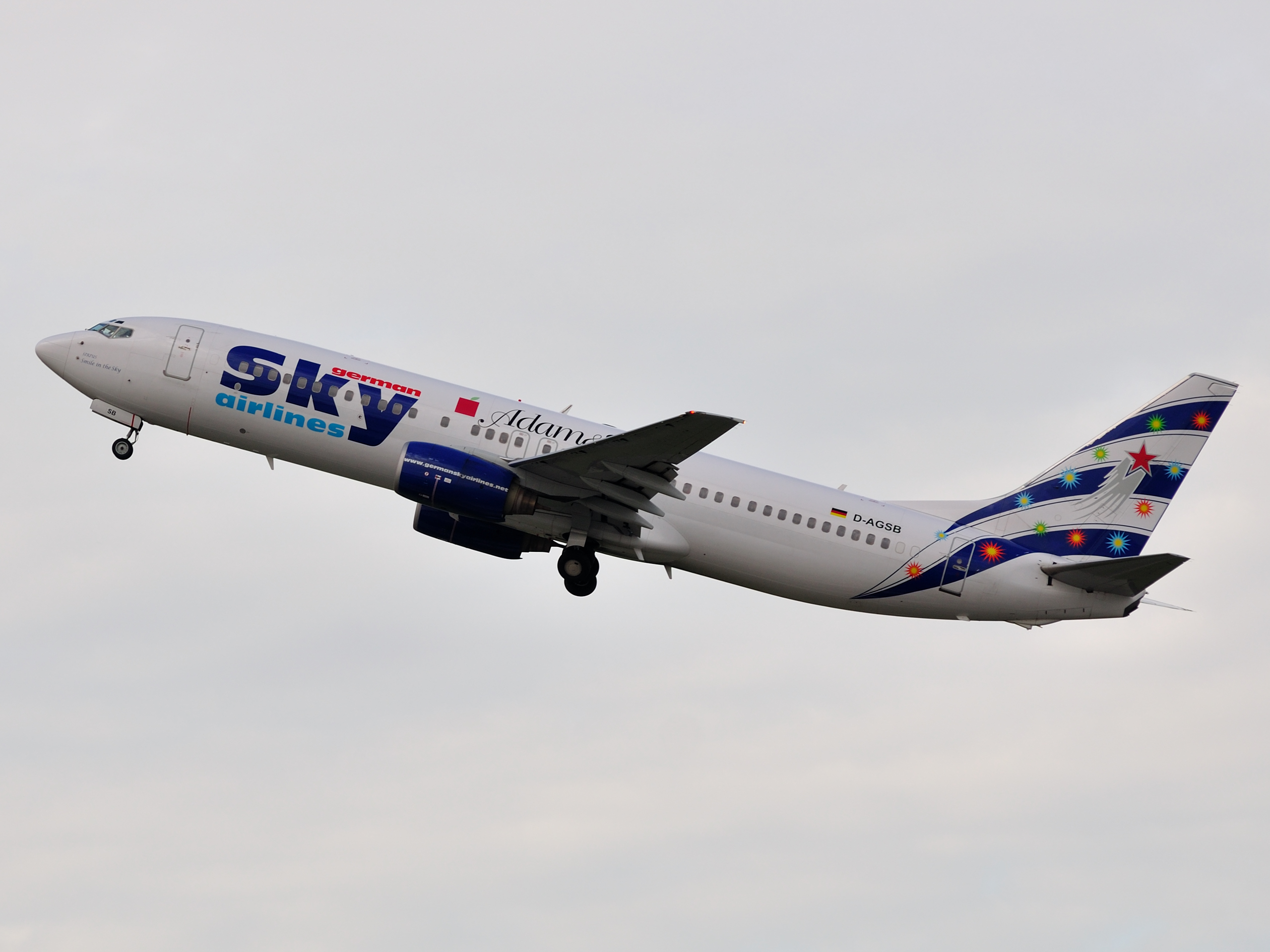 Sky Airlines B737-800 D-AGSB