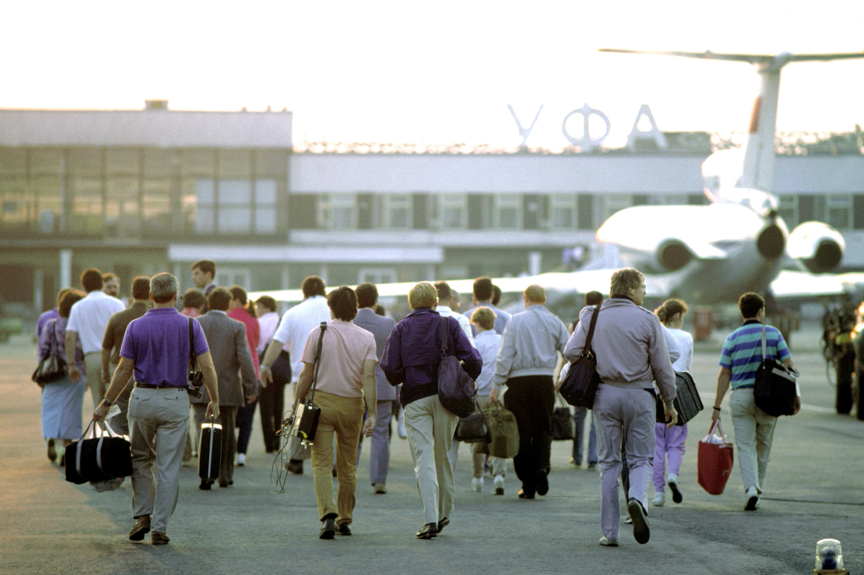 Ufa International Airport in 1989