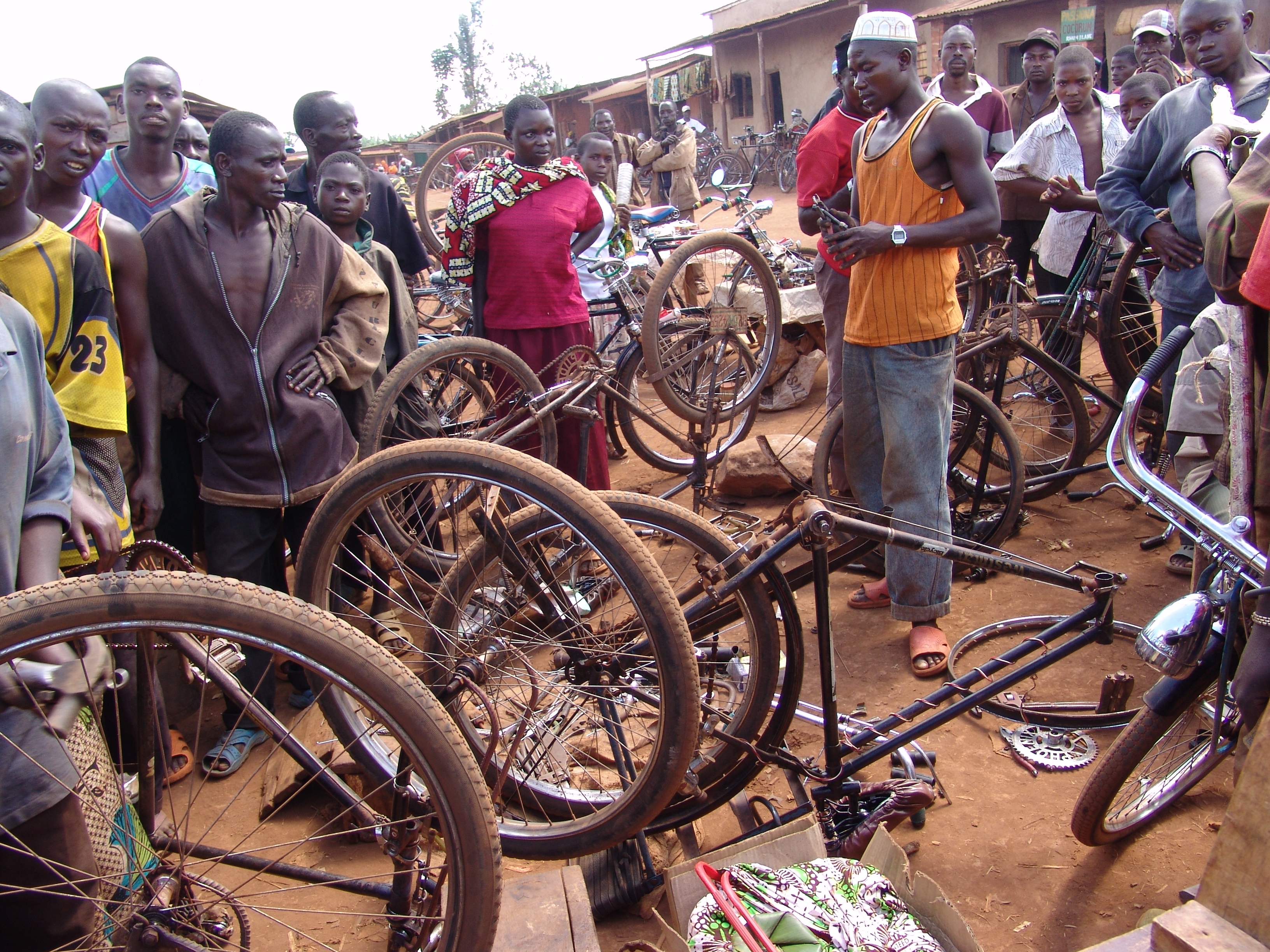 Bicycle workshop Ruyigi
