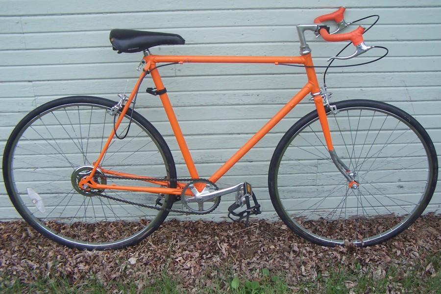 Orange single speed conversion