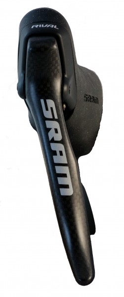 SRAM Rival shifter - frontview