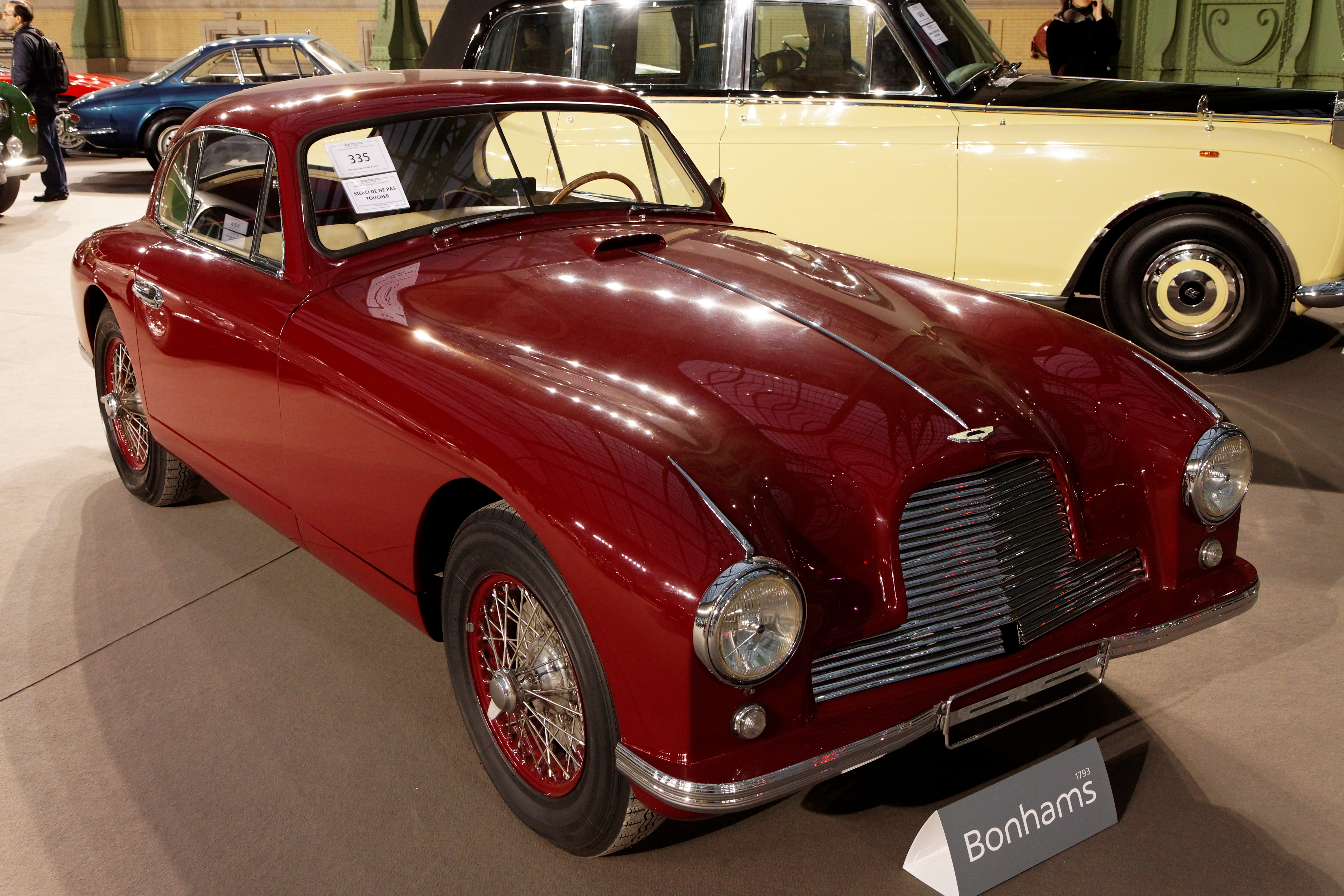 110 ans de l'automobile au Grand Palais - Aston Martin DB2 3.0-Litre Sports Saloon - 1952 - 004
