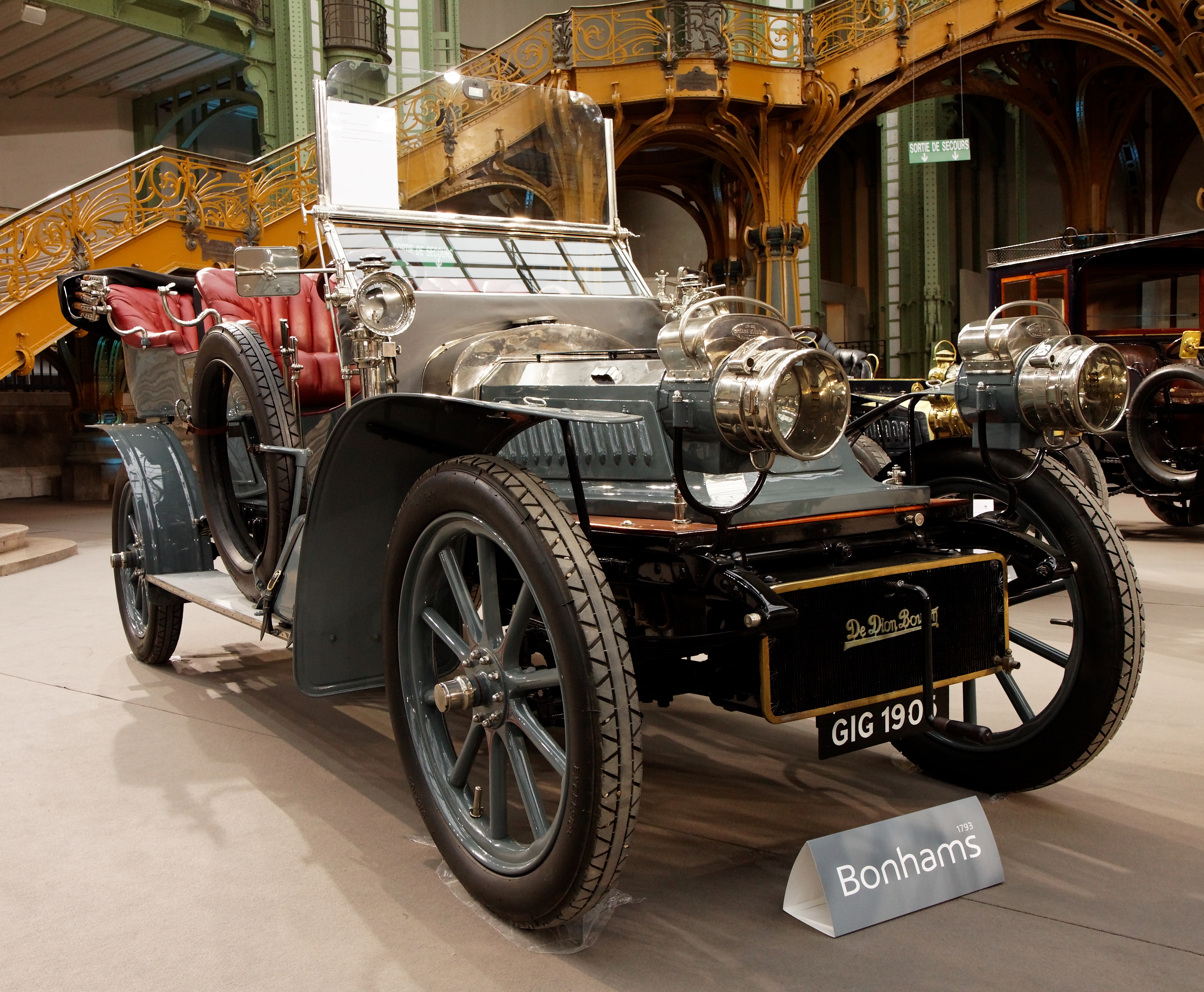 110 ans de l'automobile au Grand Palais - De Dion-Bouton Type ADL 15-20 CV 4 cylindres - 1905 - 003