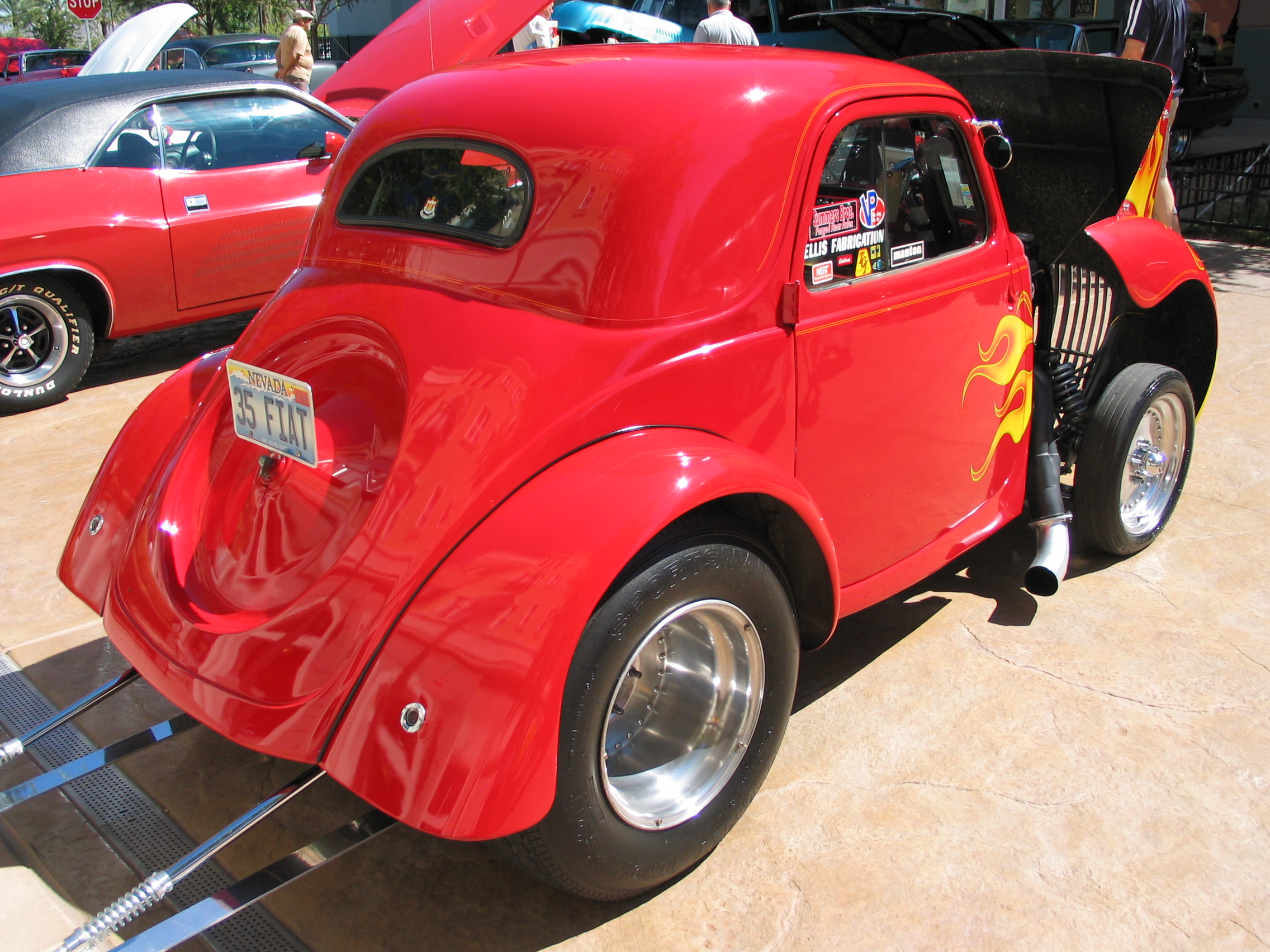 Fiat Topolino hotrod rear