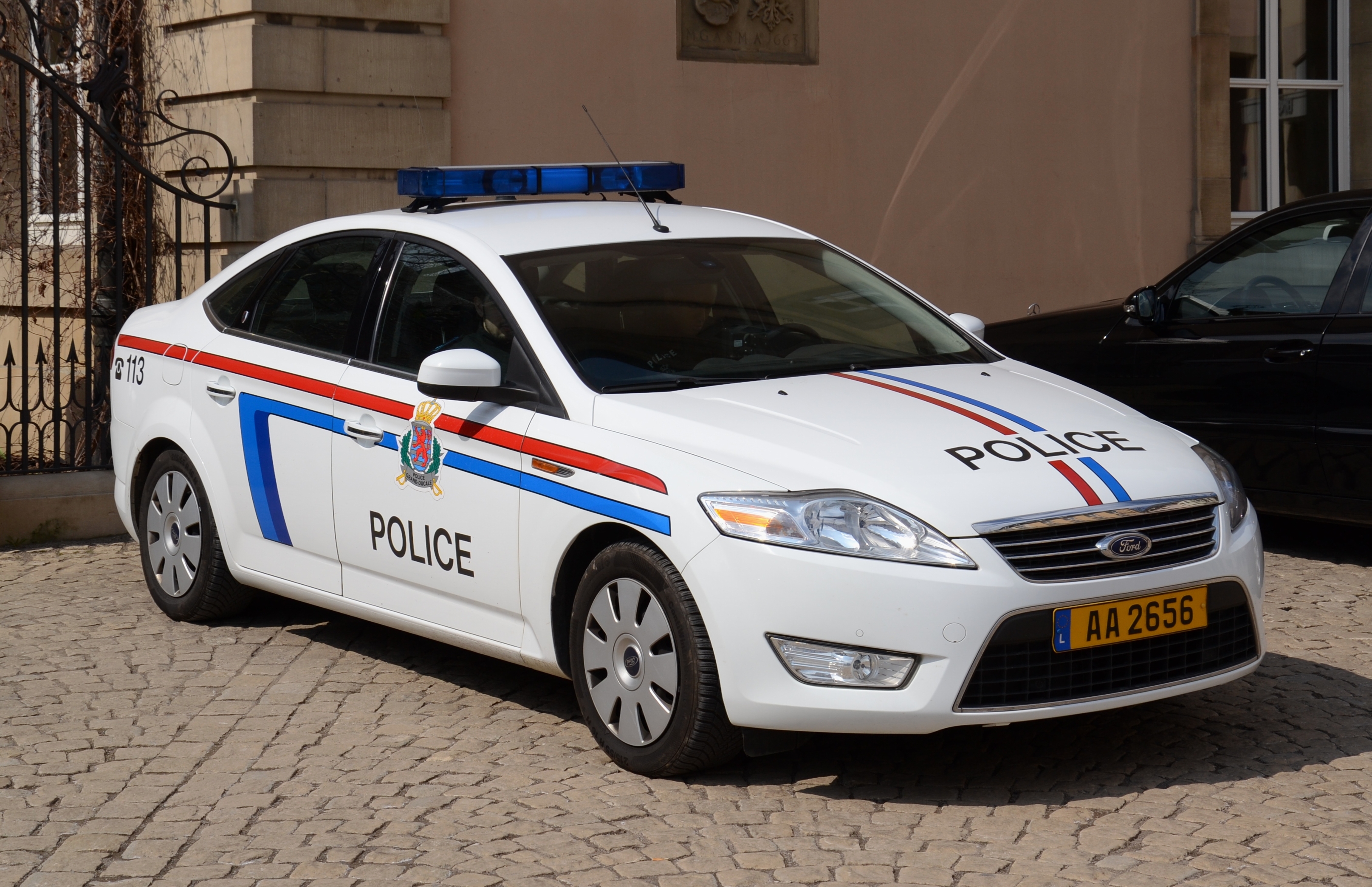 Grand Ducal Police car (Ford) in Luxembourg City