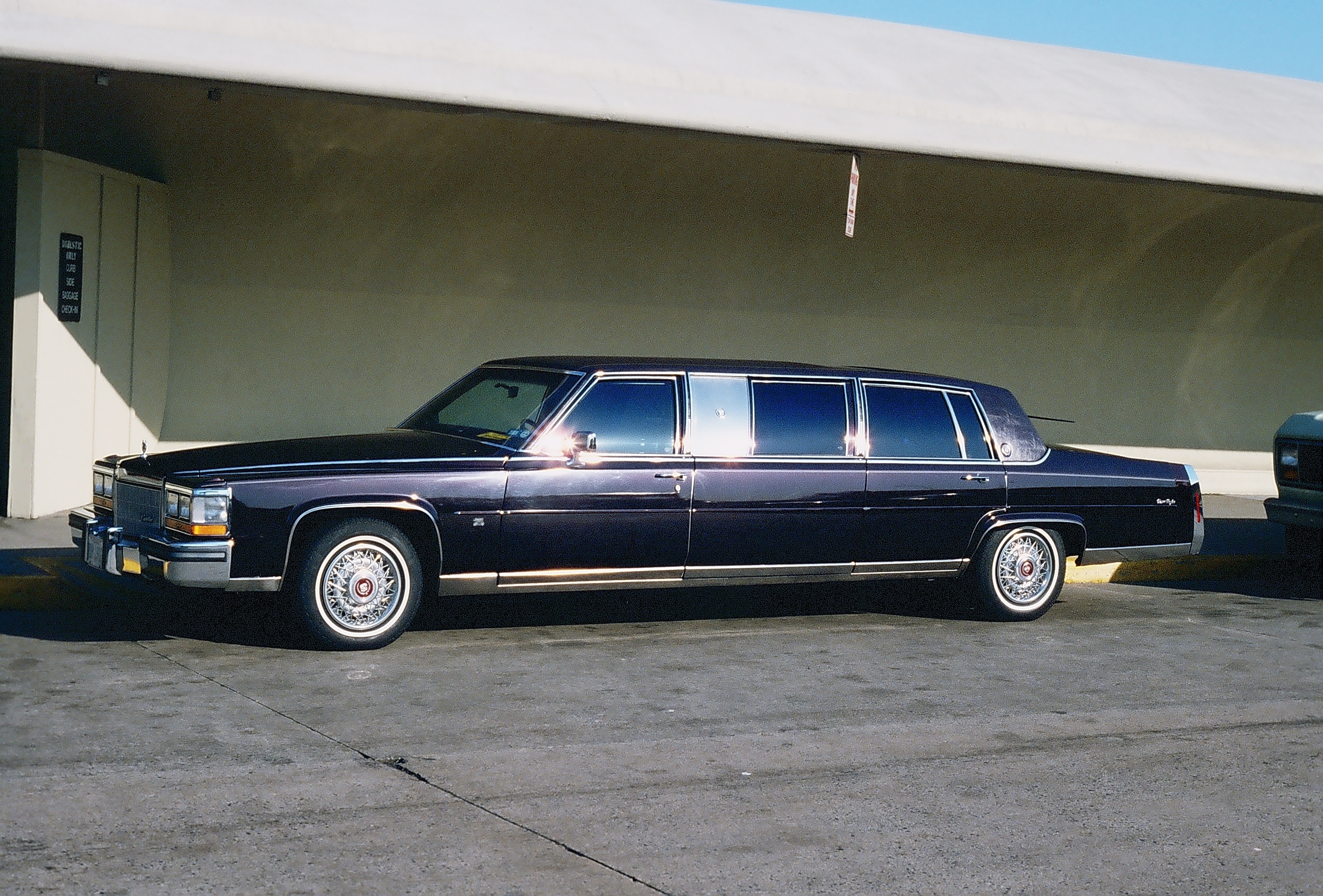 Limousine at JFK airport, NY