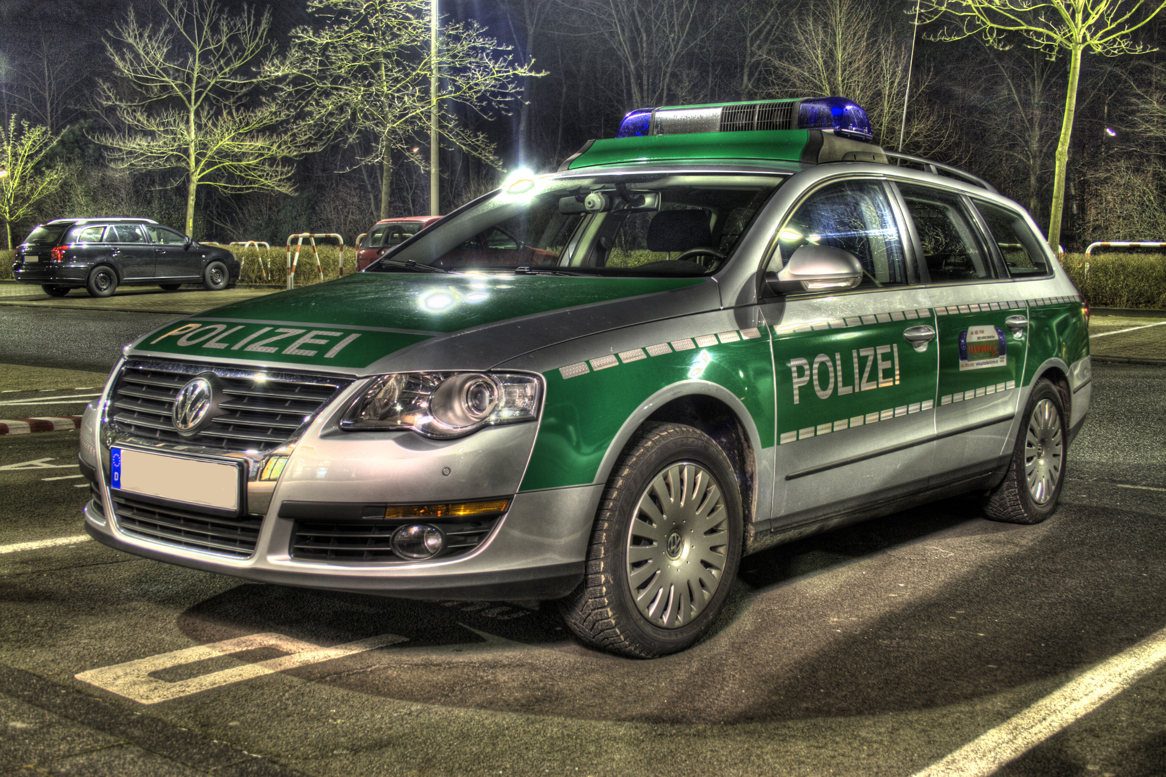 Polizei VW Passat HDR