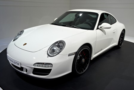 2010 white Porsche 997 Carrera GTS coupГ© at the 