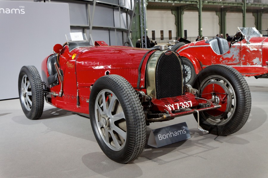 110 ans de l'automobile au Grand Palais - Bugatti Grand Prix Type 51 Biplace - 1933 - 012