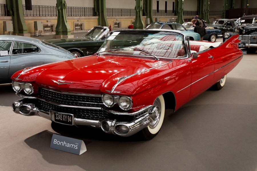 110 ans de l'automobile au Grand Palais - Cadillac Series 62 Coupe DeVille - 1959 - 002