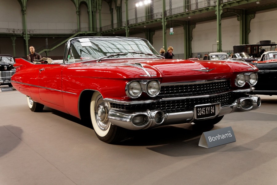 110 ans de l'automobile au Grand Palais - Cadillac Series 62 Coupe DeVille - 1959 - 003