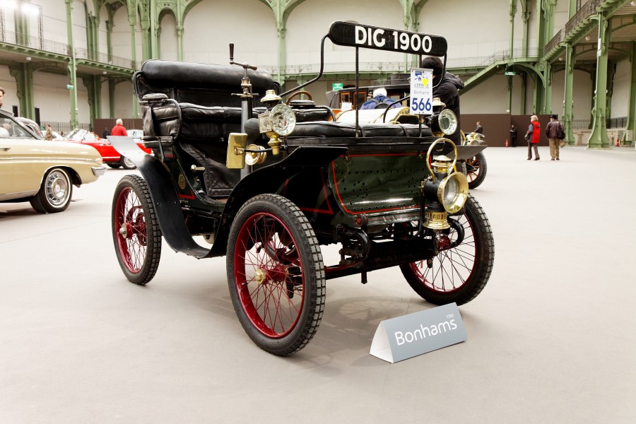 110 ans de l'automobile au Grand Palais - De Dion-Bouton Type E 3 ½ HP vis-à-vis - 1900 - 003