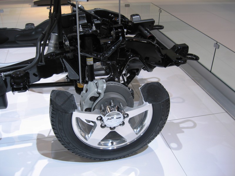 2011 Chevy Silverado cutaway frame