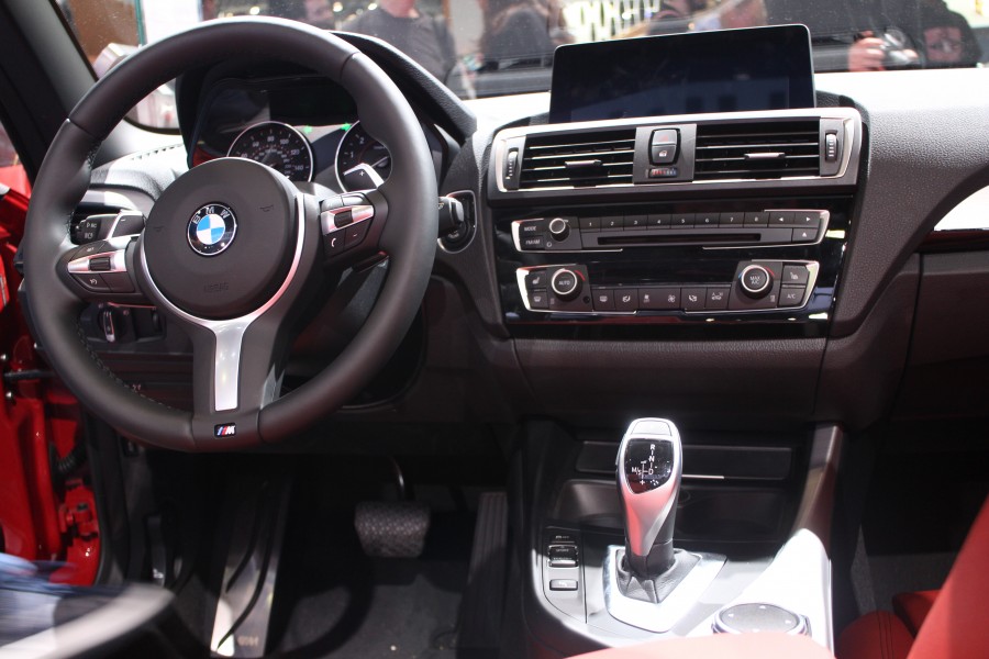 BMW center console