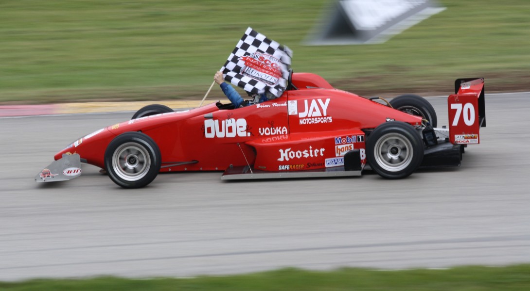 Brian Novak F5000 winner 2011 SCCA National Runoffs
