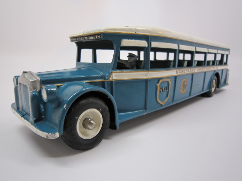 Cast iron Northland Transportation model bus
