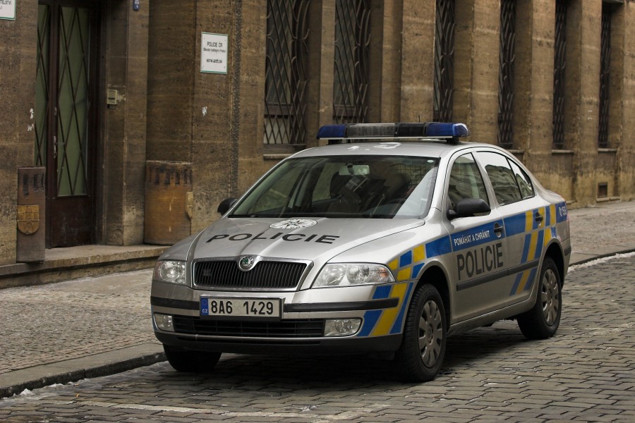 Czech Police Car, 2008 coloring