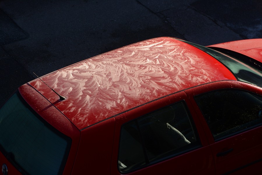 Frost Patterns on a Car