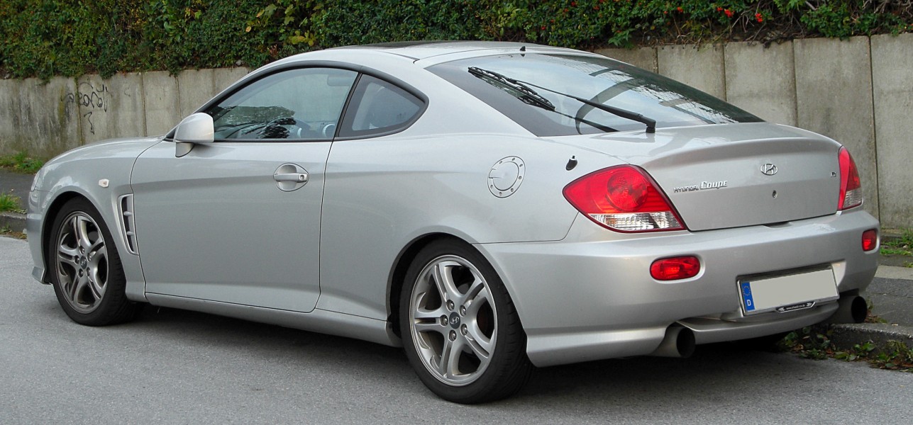 Hyundai Coupé (GK) Facelift rear 20100923