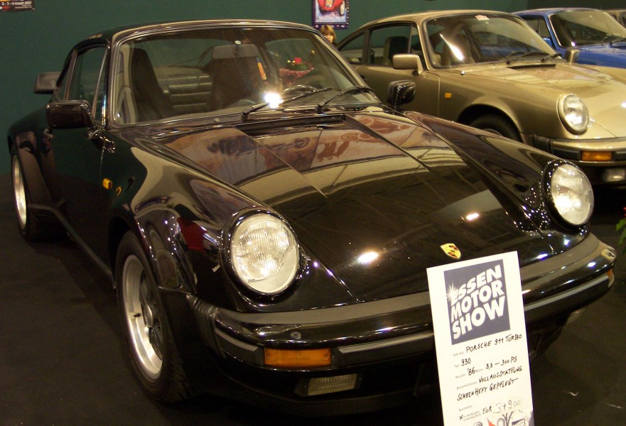 Porsche 930 Turbo vl black EMS