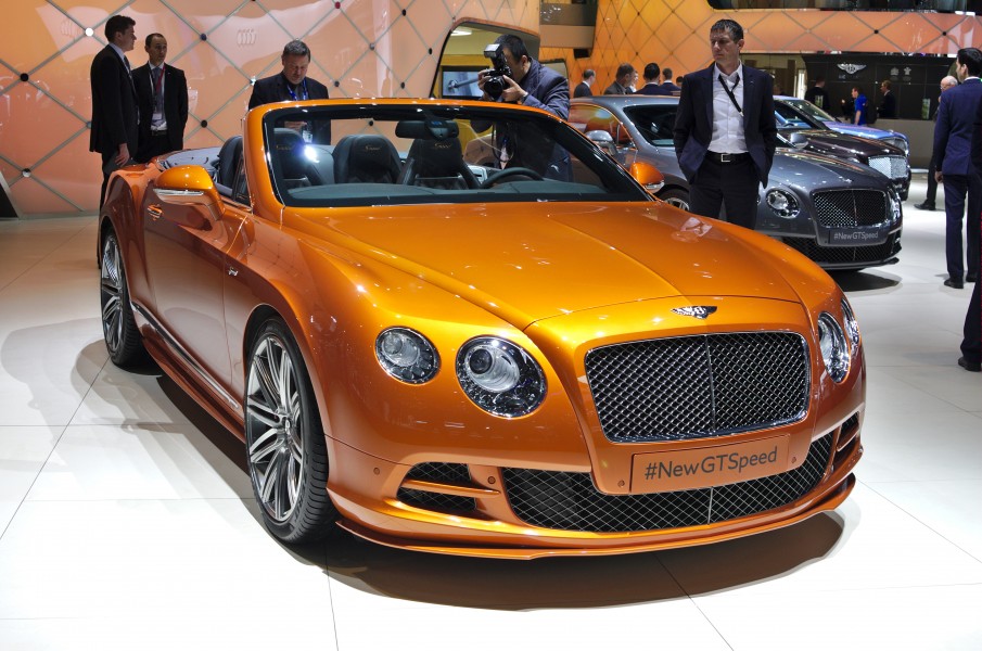 Salon de l'auto de Genève 2014 - 20140305 - Bentley NewGTSpeed 1